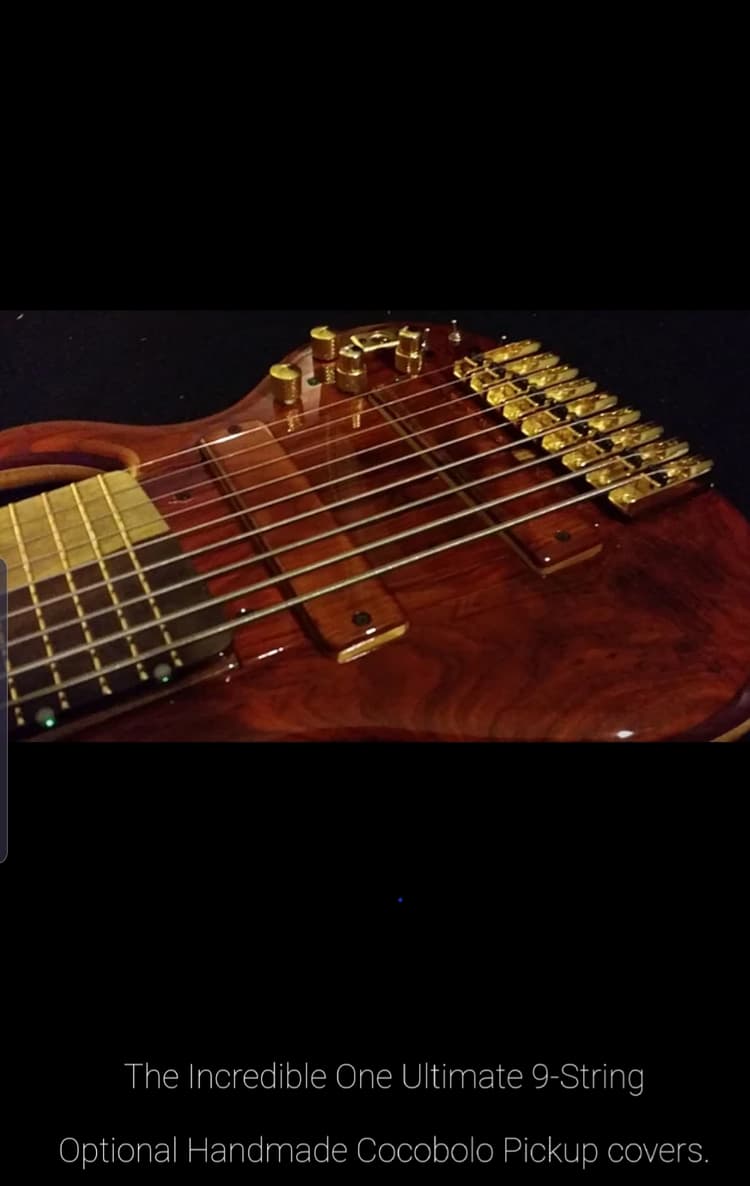 Bass One handcrafted instrument